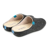 Muya Smil 36800 Anatomik Keçe Erkek Terlik Füme thumbnail 4