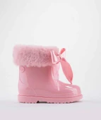 Igor CC333 Bimbi Soft Borrequito Kürklü Yağmur Çizmesi Pembe thumbnail 2