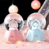 Tek Taş Yüzük Tasarımlı Büyük Boy Kar Küresi thumbnail 1