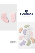 Caramel Pamuklu Kız Bebek 5'li Çorap 0-3 Ay CRML.COE2124 thumbnail 2