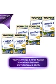 Youplus Omega 3 1000 Mg 30 Kapsül 6 Adet thumbnail 1