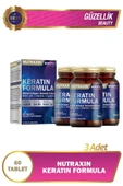Nutraxin Keratin Formula 60 Tablet 3 Adet thumbnail 1
