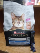 PRO PLAN ORİGİNAL SENİOR +7 YAŞ KEDİ MAMA 3 KG SOMONLU+5 ADET SOMONLU KEDİ ÖDÜL KREMA thumbnail 1