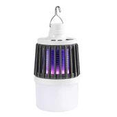 Powermaster MX-858 USB'li Sinek Öldürücü Özellikli 3 Modlu Şarjlı Kamp Feneri thumbnail 1