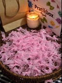 Pratikbox Mini Fiyonk / Tül 1cm'lik / Hediyelik / Süsleme / PEMBE Renk / 50 Adet / thumbnail 1