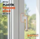 Pimapen PVC Pencere Kolu – Plastik – Altınmeşe/Kahverengi – Model 2 – (10 Adet) thumbnail 4