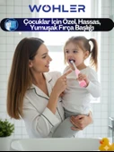 Wohler Değiştirilebilir Başlıklı Pilli Kız Çocuk Diş Fırçası 3+ , Fda Onaylı thumbnail 5