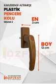 Pimapen PVC Pencere Kolu – Plastik – Altınmeşe/Kahverengi – Model 2 – (10 Adet) thumbnail 2