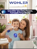 Wohler Değiştirilebilir Başlıklı Pilli Erkek Çocuk Diş Fırçası 3+ , Fda Onaylı thumbnail 5
