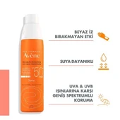 Avene Güneş Koruyucu Sprey Spf50+ 200ml thumbnail 2