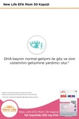 New Life EFA Mom 30 Kapsül 3 Adet thumbnail 4