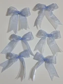 Pratikbox Fiyonk / Tül 2cm'lik / Hediyelik / Süsleme / MAVİ Renk / 50 Adet thumbnail 4