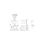 Ardea 69561 Banyo Dolabı Seti, Kapaklı, 60 cm, Parlak Antrasit thumbnail 7