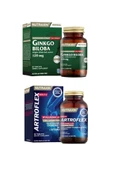 Nutraxin Ginkgo Biloba 60 Tablet + Hya C-ıı Glukozamin Serisi 90 Tablet thumbnail 1