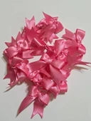 Pratikbox Fiyonk / Saten 2cm'lik / Hediyelik / Süsleme / Nişan/ Pembe Renk / 35 Adet / Arkası Silikonlu thumbnail 3