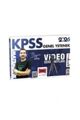 Yargı Yayınları 2026 KPSS Genel Yetenek Türkçe+Matematik Ve Genel Kültür Coğrafya Video Ders Notları-3 KİTAP-SET thumbnail 3