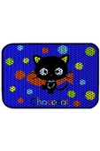 PeraMila Elekli Tuvalet Önü Desenli Kedi Kumu Paspas 45 X 60 Cm thumbnail 3