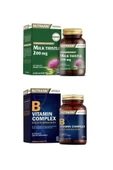Nutraxin Milk Thistle 60 Tablet + B Vitamin Complex 60 Tablet thumbnail 1