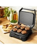 Tefal GC510DE0 SuperGrill 3in1 6 Dilim Kapasiteli 2000 Watt Barbekü Izgara ve Tost Makinesi - Inox thumbnail 3