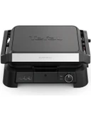 Tefal GC510DE0 SuperGrill 3in1 6 Dilim Kapasiteli 2000 Watt Barbekü Izgara ve Tost Makinesi - Inox thumbnail 5