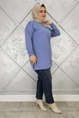 KADIN TAŞ DETAYLI TESETTÜR TUNİK thumbnail 5