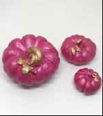 LEBRON Dekoratif Ball Kabağı 3 lü Mor thumbnail 2