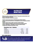 Nutraxin Magnezyum Complex 60 Tablet 125 Mg & Nutraxin Iron Max 17 Mg thumbnail 3