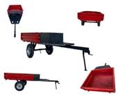 DALAZ, KAAN CP 23S3 ÇAPA MAKİNASI UYUMLU KASA,FRENLİ RÖMORK thumbnail 1