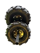 DALAZ, Fırtına FTN-310 Benzinli 6.5 Hp Çapa Makinesi UYUMLU LASTİK TAKIM,HAVALI,400X8 thumbnail 2