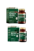 Nutraxin Ginkgo Biloba 60 Kapsül + Bromelain 500 Mg 60 Kapsül thumbnail 1