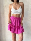 Çingene keten etek fuşya s24808 thumbnail 7