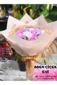 PEMBE & LİLA AŞK MASALI BUKETİ  Söz Nişan Teklif Buketi, Sevgiliye Eşe Özel Gün Hediyesi thumbnail 2