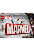 LEGO ® Marvel: MARVEL Logosu ve Minifigürleri 76313 – Yapım Seti (931 Parça) thumbnail 7