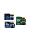 Nutraxin Ginkgo Biloba 60 Kapsül + D3 Vitamini 120 Tablet + Folic Acid 400 Mcg 100 Tablet thumbnail 1