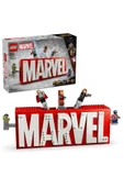 LEGO ® Marvel: MARVEL Logosu ve Minifigürleri 76313 – Yapım Seti (931 Parça) thumbnail 6