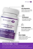 Collagen Life 5 Tip Kolajen Tip 1, Tip 2, Tip 3, Tip 5 ,tip 10, ( Selenyum , C Vitamini Ve Çinko ) 90 Tablet thumbnail 4