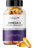 Collagen Forte Platinum Omega-3 Premium Fish Oil 90 Softgel X 1000mg, Balık Yağı, Hidrolize Kolajen & C Vitamini thumbnail 1