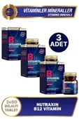 Nutraxin B12 Vitamin 1000mcg 60 Tablet 3 Adet thumbnail 1