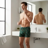 GOST LİRİA- Tiger Desenli Erkek Boxer thumbnail 8