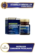 Nutraxin Chromium Picolinate 200 Mcg 90 Tablet 4 Adet thumbnail 1
