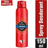 Old Spice Sprey Deodorant 150 ml Captain - 1