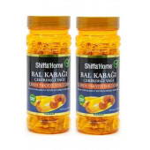Shiffa home Kabak Çekirdeği yağı Softgel 1000 mg 100 softgel x 2 paket - 1