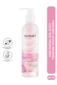 Dermokil %100 Doğal Gül Suyu Canlandırıcı Yoğun Nemlendirici Twister Vücut Losyonu 200 ml thumbnail 1