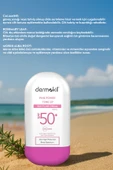 Dermokil Pink Tone-Up Fluid Sun Cream SPF 50 Pembe Ton Eşitleyici Fluid Güneş Koruyucu 60 ml thumbnail 2