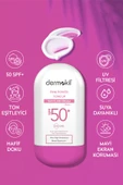 Dermokil Pink Tone-Up Fluid Sun Cream SPF 50 Pembe Ton Eşitleyici Fluid Güneş Koruyucu 60 ml thumbnail 4