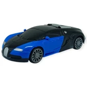 Robota Dönüşen Araba - Pilli Yerde Gezen Spor Araba - AK-839 thumbnail 1