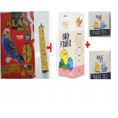 Muhabbet Kuşu Ballı Kraker 10 Lu +muhabbet Kuşu Vitamin (kızıştırıcı) 50 Cc + 2 Adet Gaga Taşı - 1