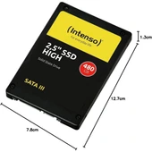 Intenso SSD 2.5 inç SATA 3 480 GB thumbnail 3