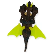 3 Başlı Mitolojik Ejderha - Pilli Yerde Gezen Sesli Figür - WH-3010 thumbnail 2