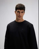 Ellesse EM282-1-BK Erkek Siyah Sweat thumbnail 2